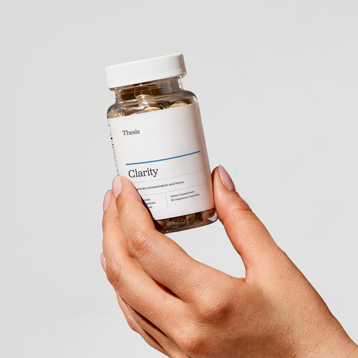 Thesis Clarity packaging image for convenient daily brain support