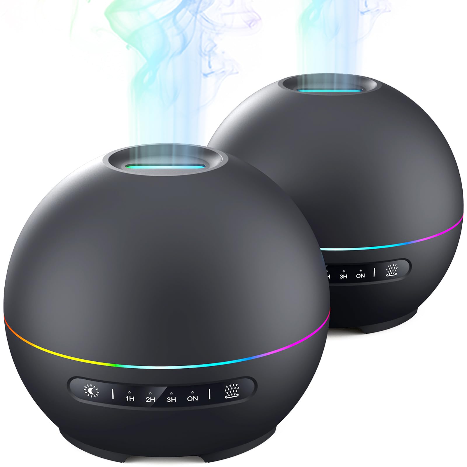 THIMONES 2-pack diffuser on a desk delivering steady aroma for focus