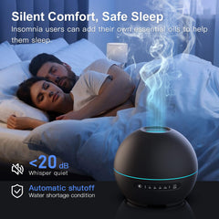 THIMONES diffuser with 7 color lights for cozy evenings