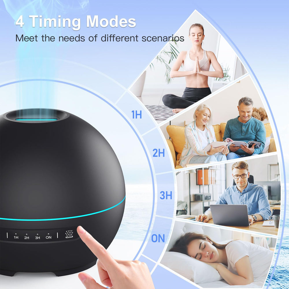 THIMONES diffuser operates quietly at 20dB for undisturbed sleep