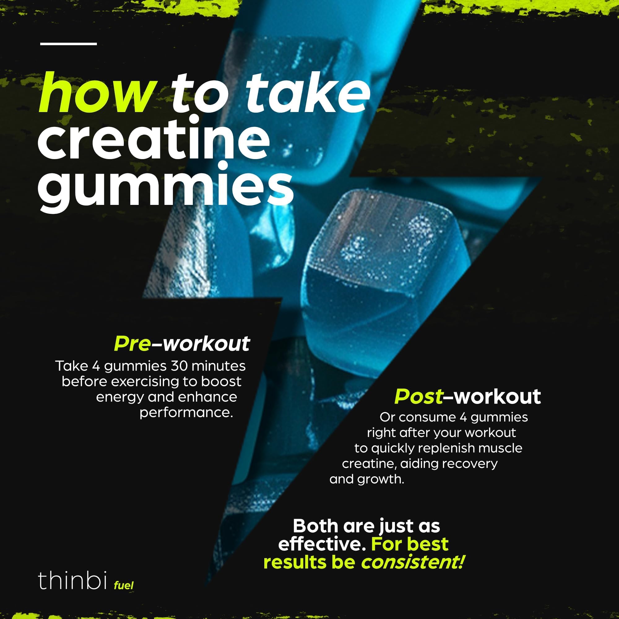 cGMP facility seal associated with Thinbi Creatine Monohydrate Gummies Complex 6200mg