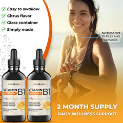 Think Above dark glass bottles protect freshness and potency in a 2-bottle pack.