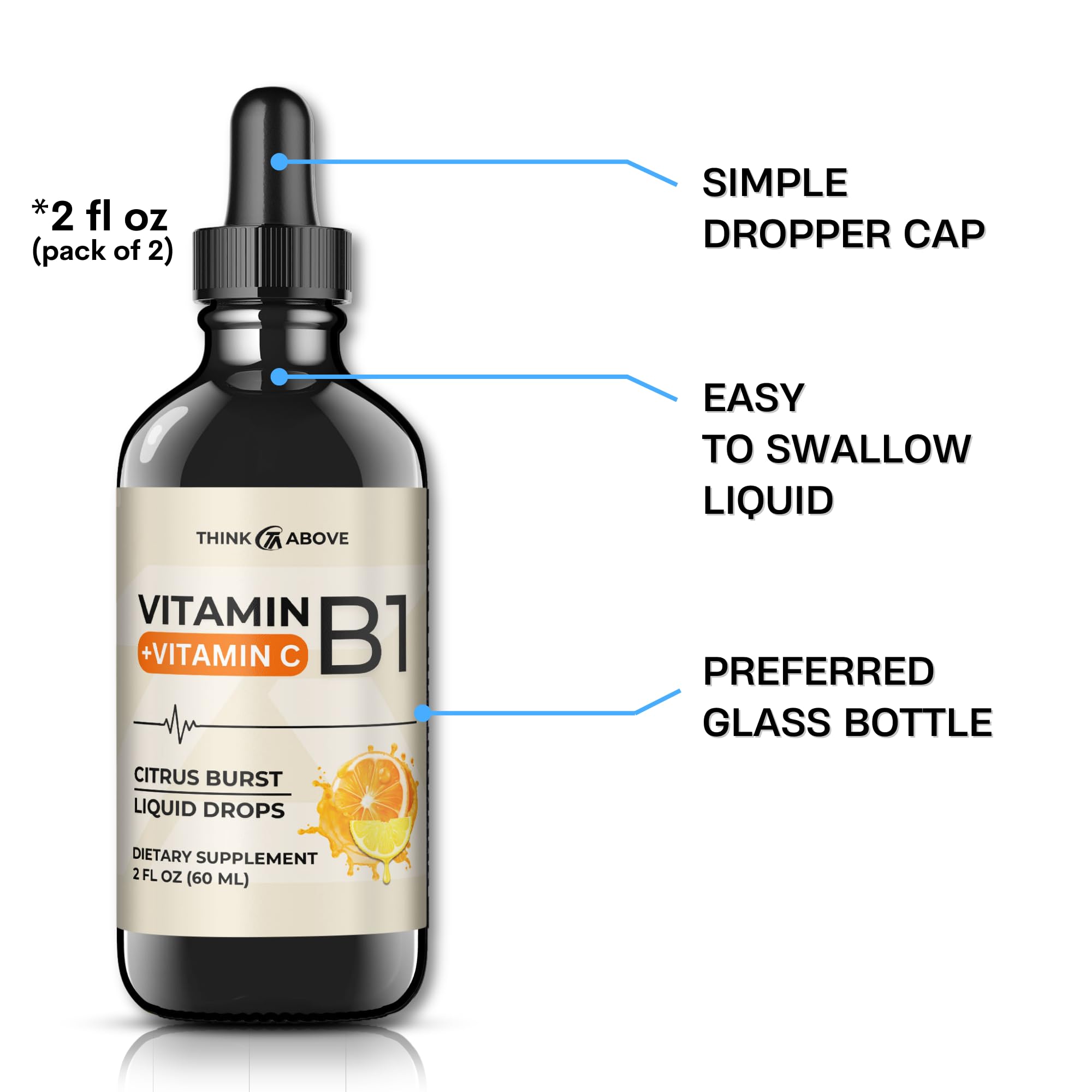 Think Above travel-friendly packaging fits easily into bags and busy routines.