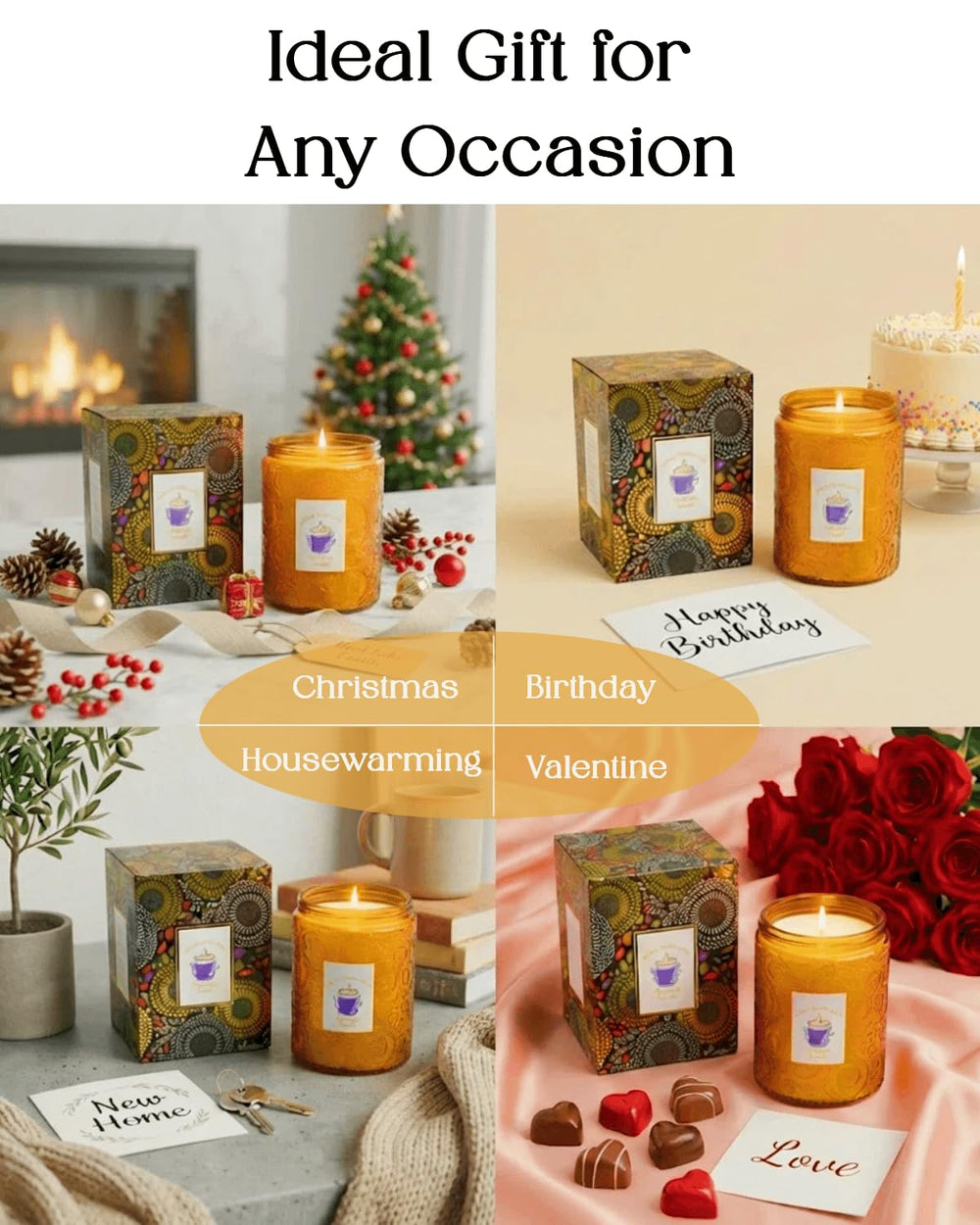 ThinkLabs Organic Daisy Cedar Candle offers up to 70 hours of burn time.