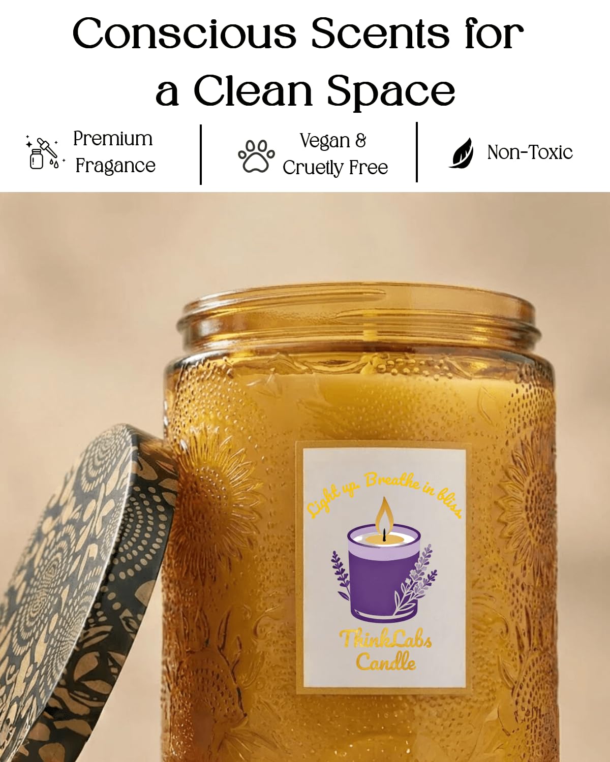 ThinkLabs candle makes a thoughtful gift idea for friends and loved ones.