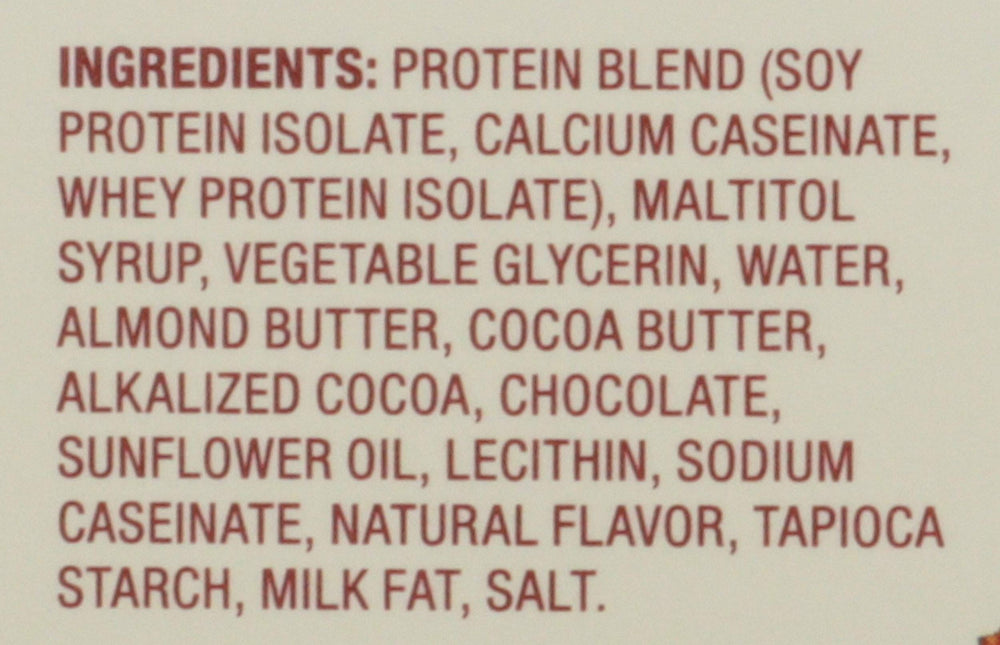 ThinkThin protein bar shows 20g protein per bar for post-workout support.