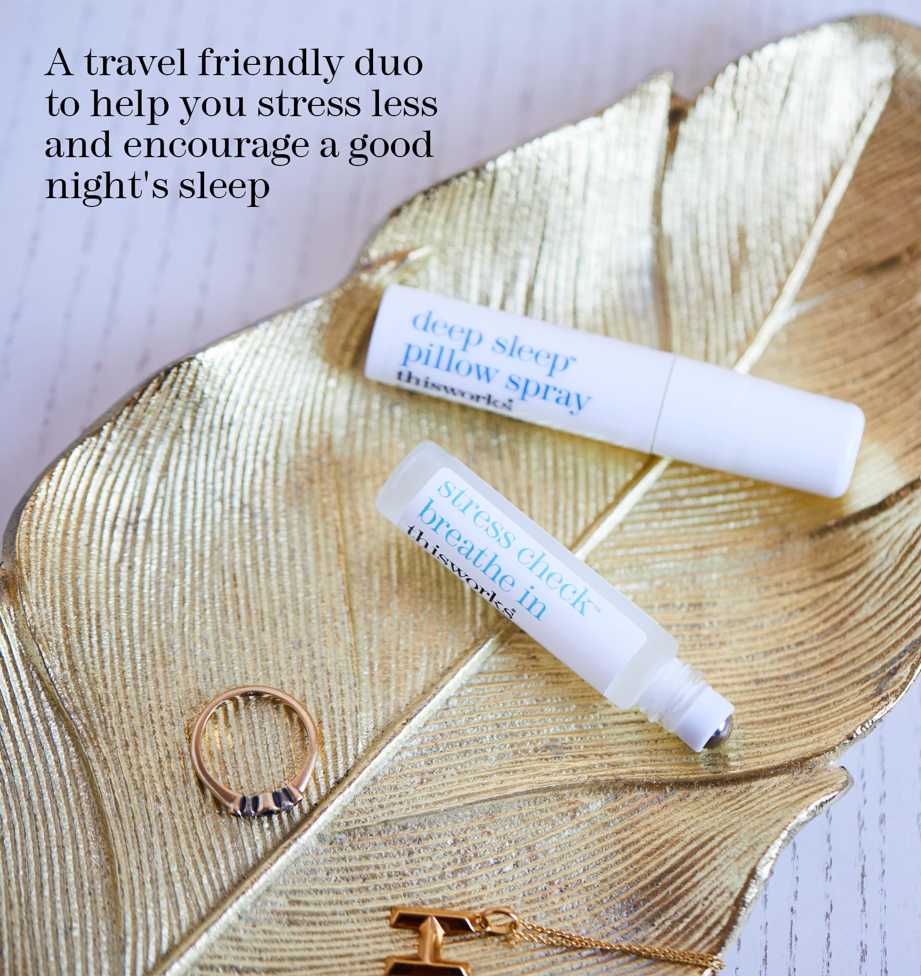 THISWORKS Choose Sleep Sleep Plus spray bottle for longer sleep support.
