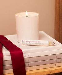 THISWORKS Love Sleep Breathe In ylang ylang scent promotes relaxation during use.