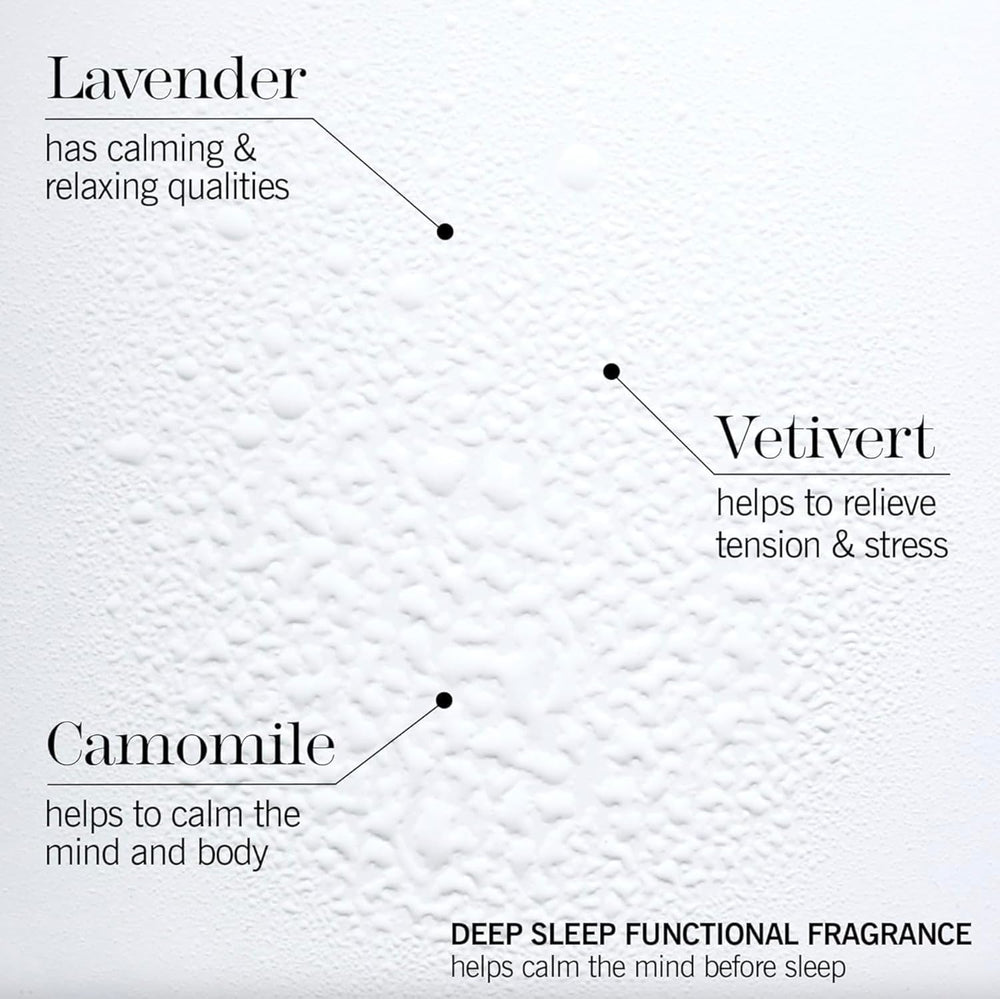 THISWORKS Sleep Plus Pillow Spray application action calms the mind.