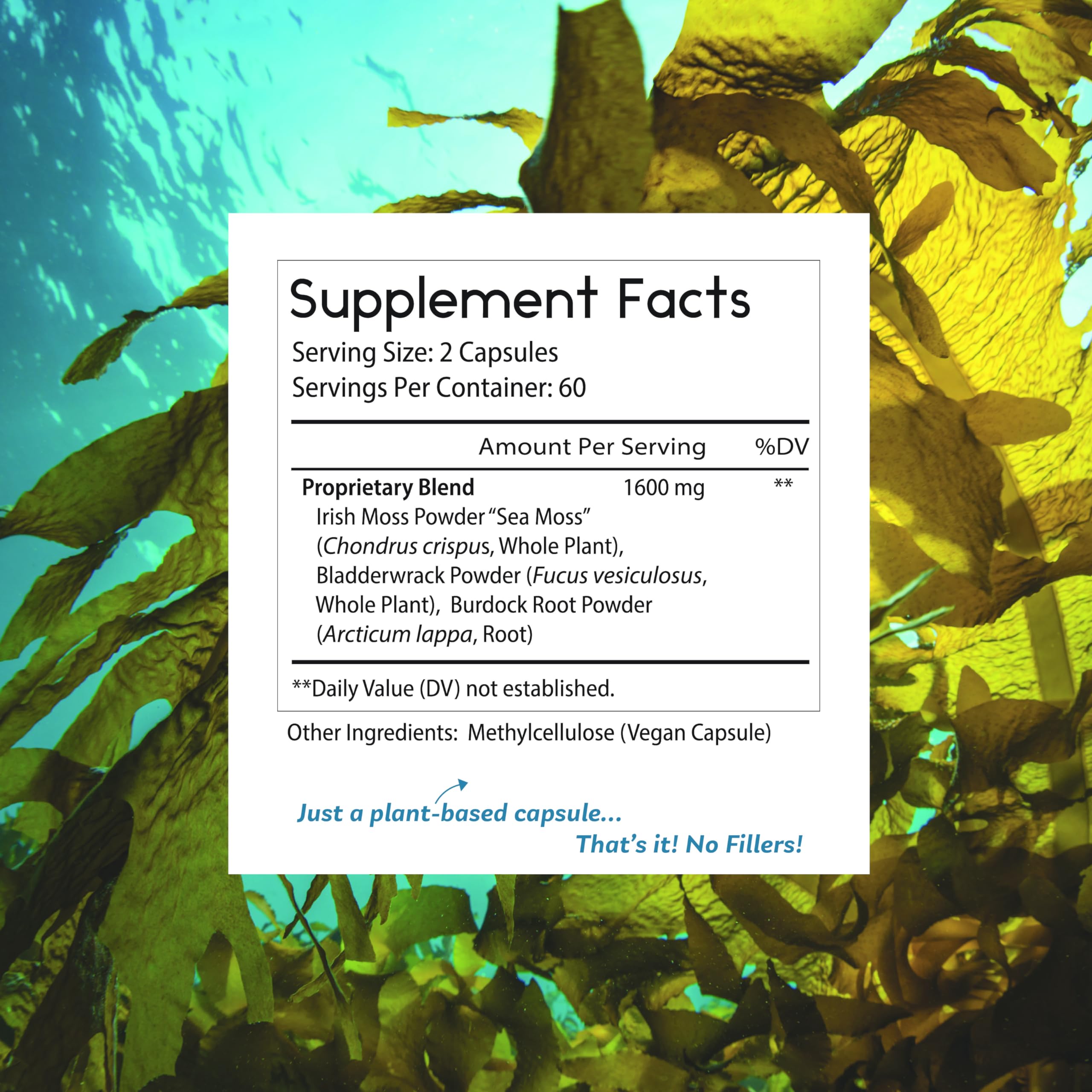 Thomas' All-Natural Remedies bottle label closeup highlighting vegan-friendly formula.
