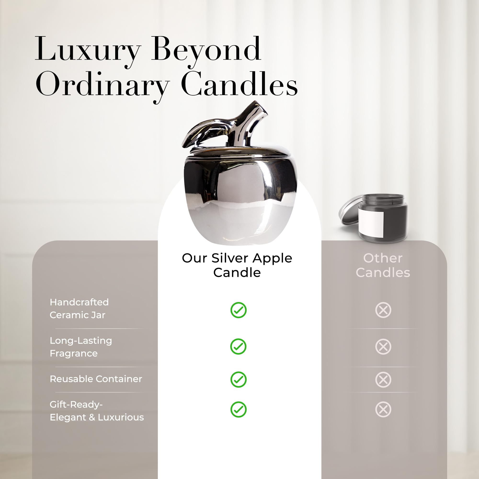 Luxurious 40oz Thompson Ferrier candle offers extended ambiance for fall gatherings