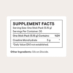THORNE Creatine powder dispense highlights quick mixing for energy production during training.