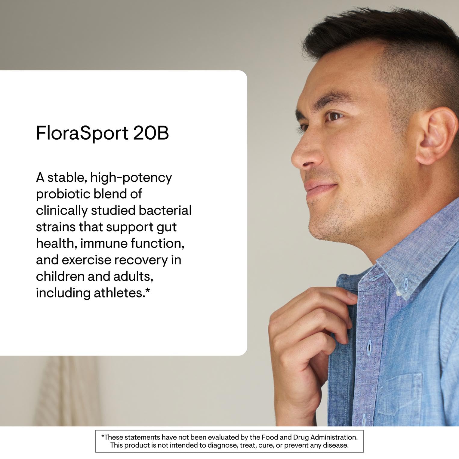 THORNE FloraSport 20B label closeup confirms NSF for Sport credibility