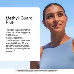 THORNE Methyl-Guard Plus methylcobalamin B12 capsules for methylation support.