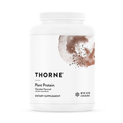 THORNE Plant Protein chocolate powder—protein-rich base for smoothies