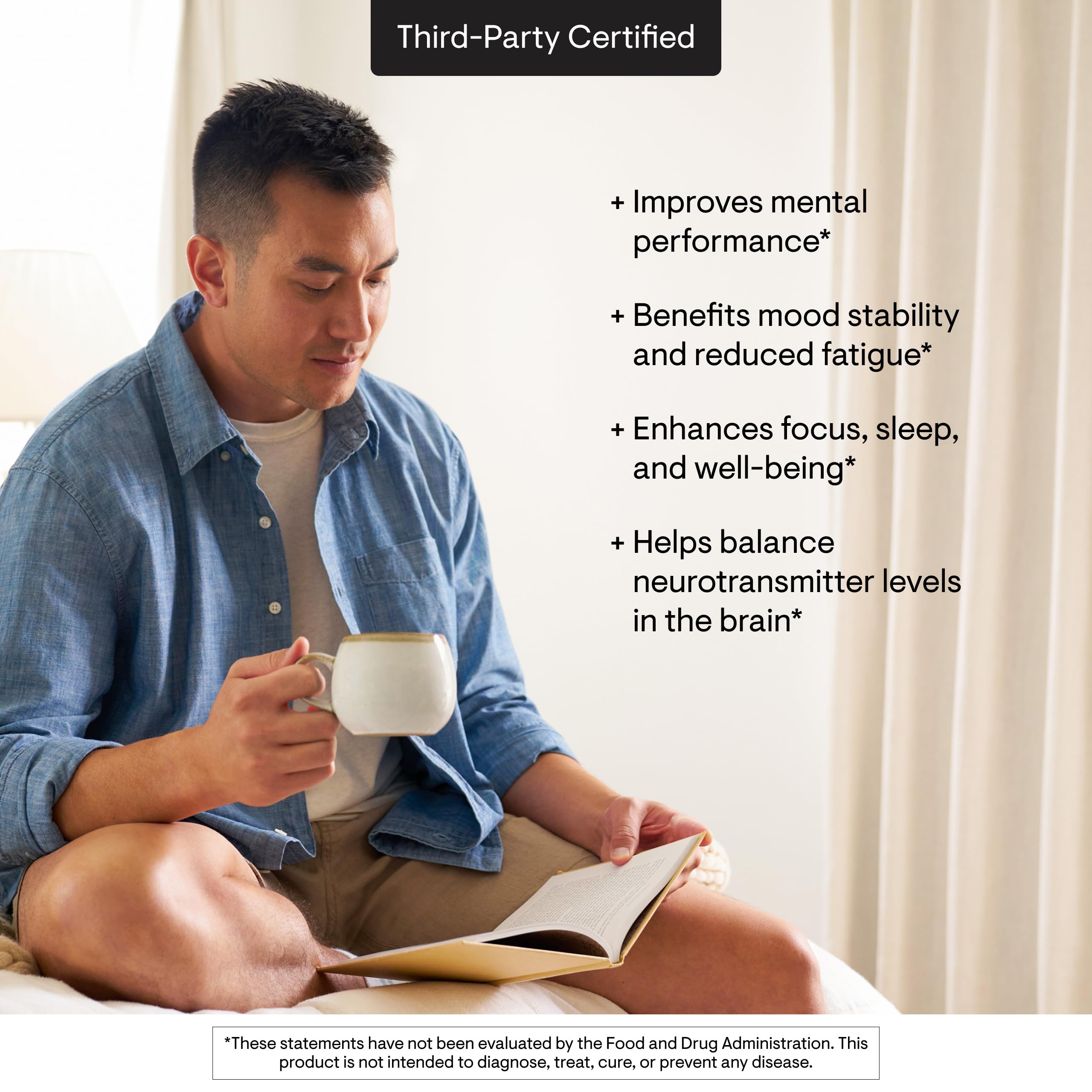 THORNE Rhodiola night setup suggesting sleep support