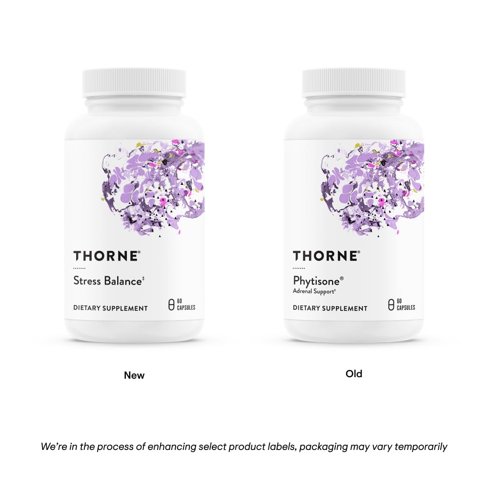 THORNE Stress Balance capsules ready for easy daily supplementation