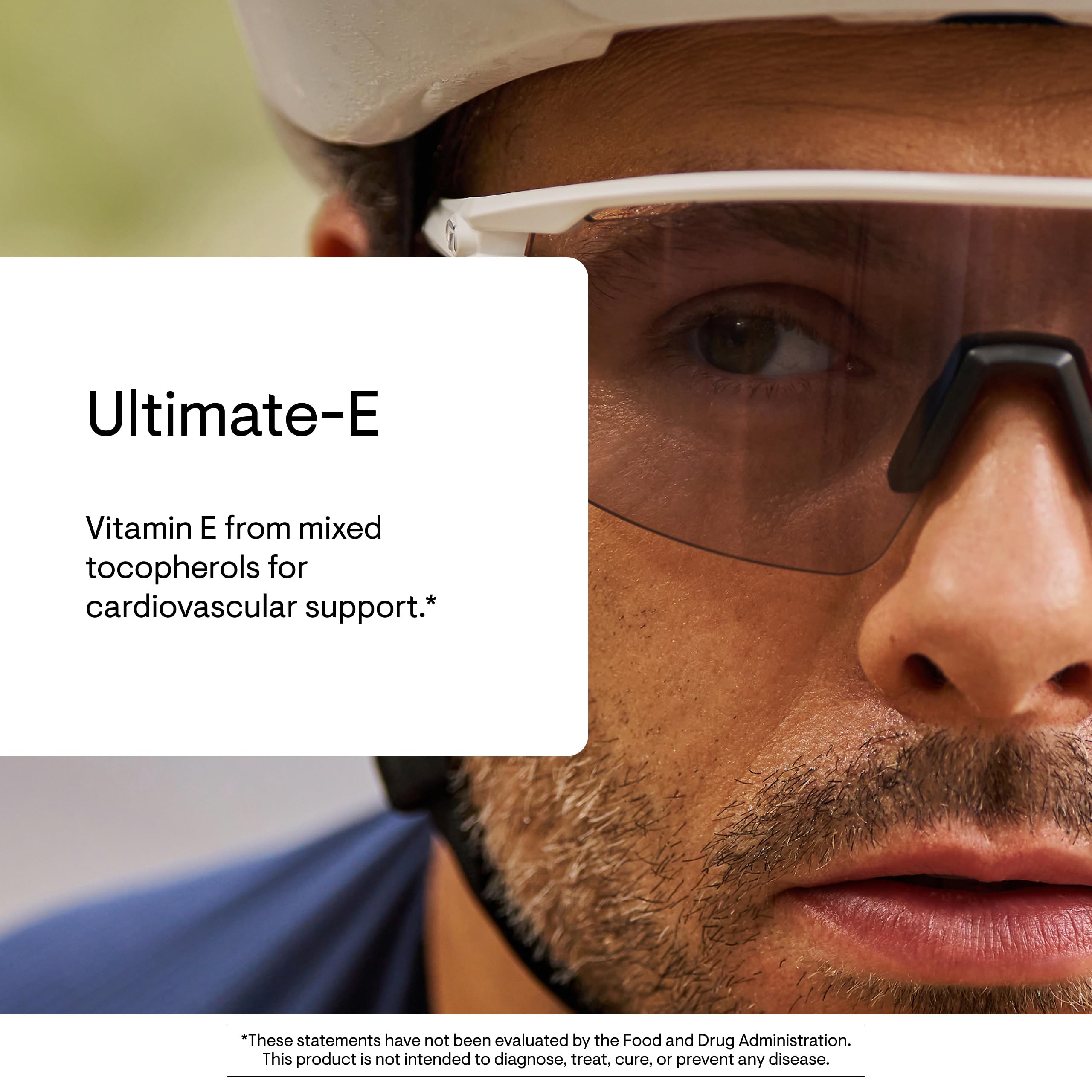 THORNE Ultimate-E antioxidant profile closeup suggests broad vitamin E activity.