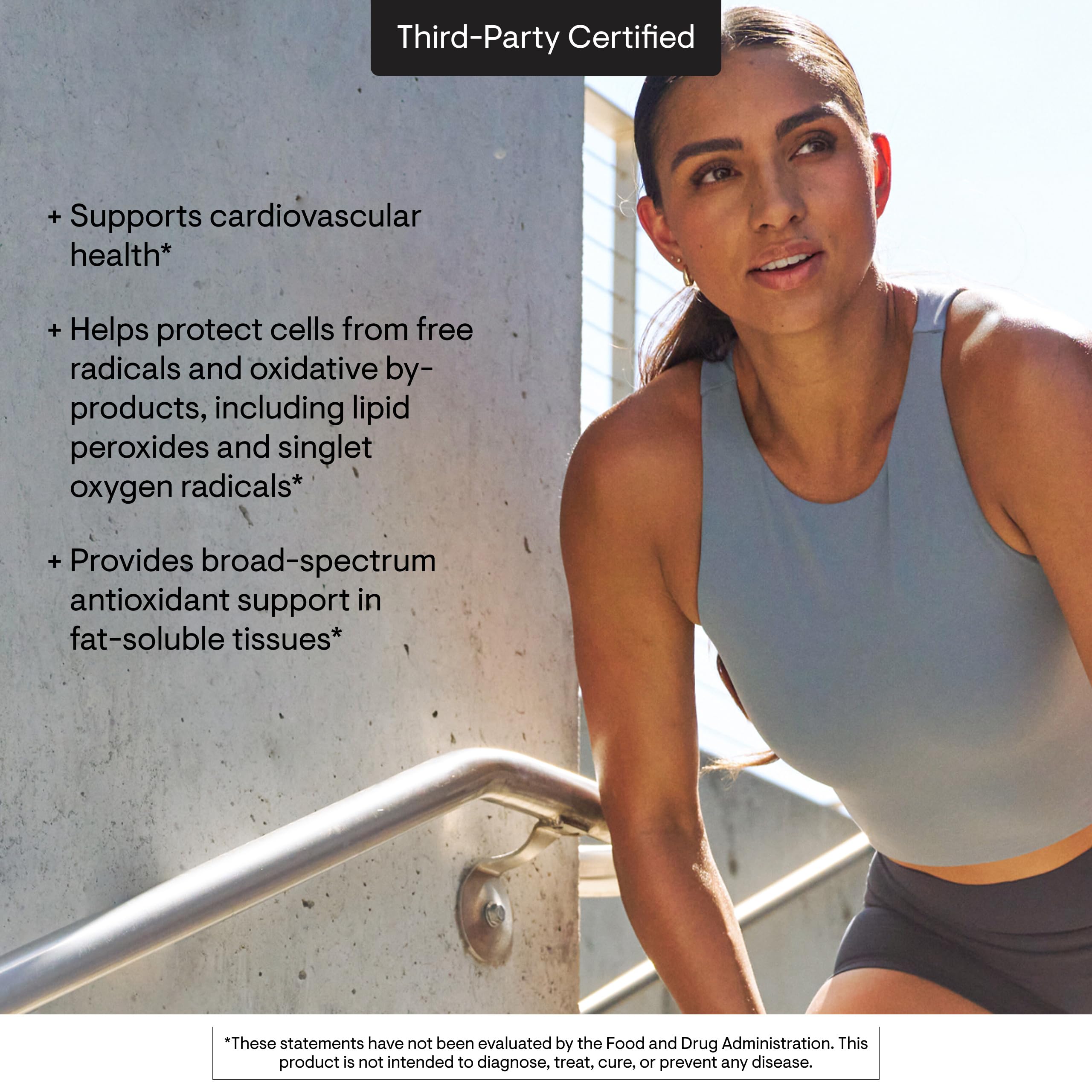 THORNE Ultimate-E trusted brand badge signals reliability for athletes.