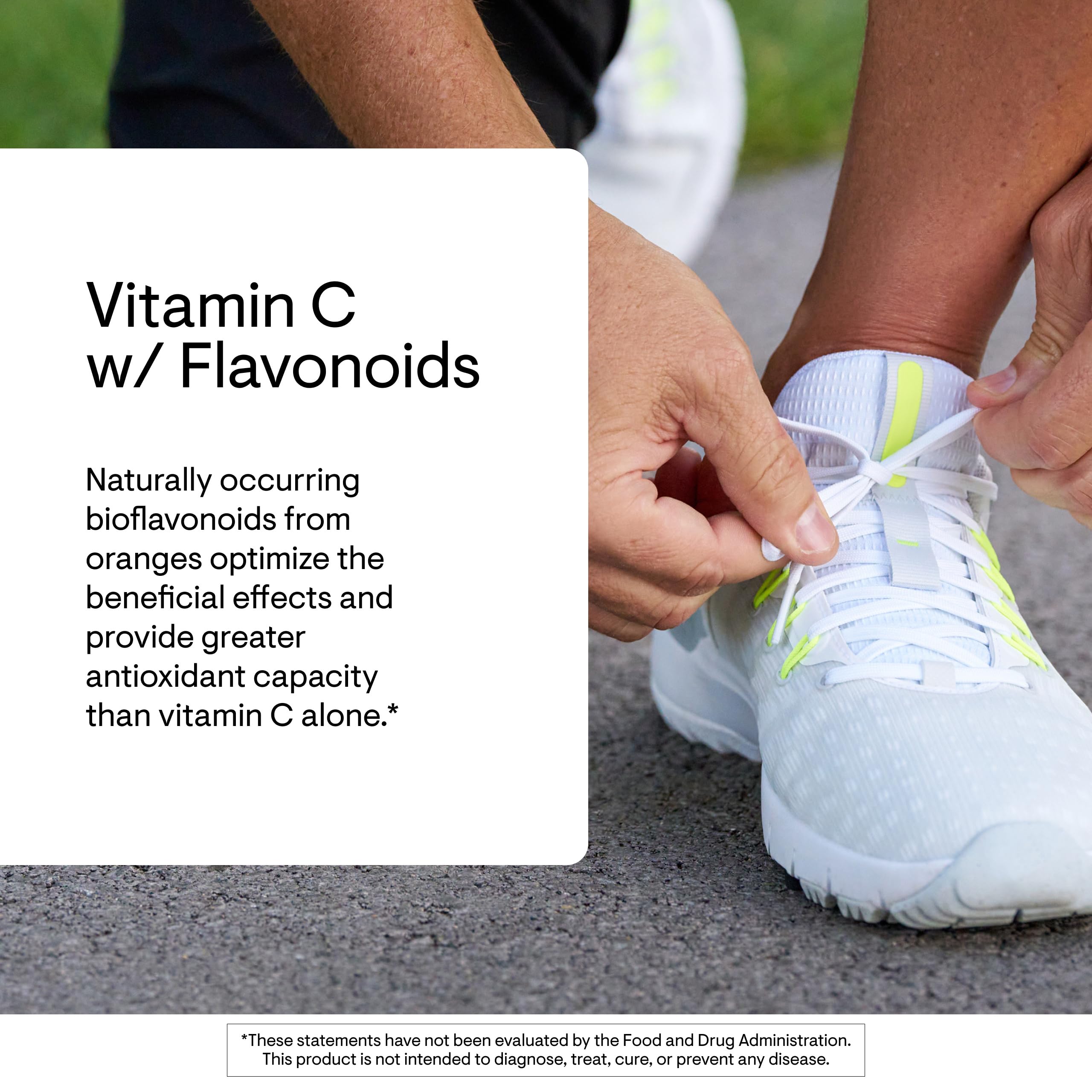 THORNE Vitamin C 500 mg capsules in blister pack