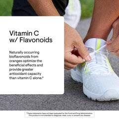 THORNE Vitamin C 500 mg capsules in blister pack