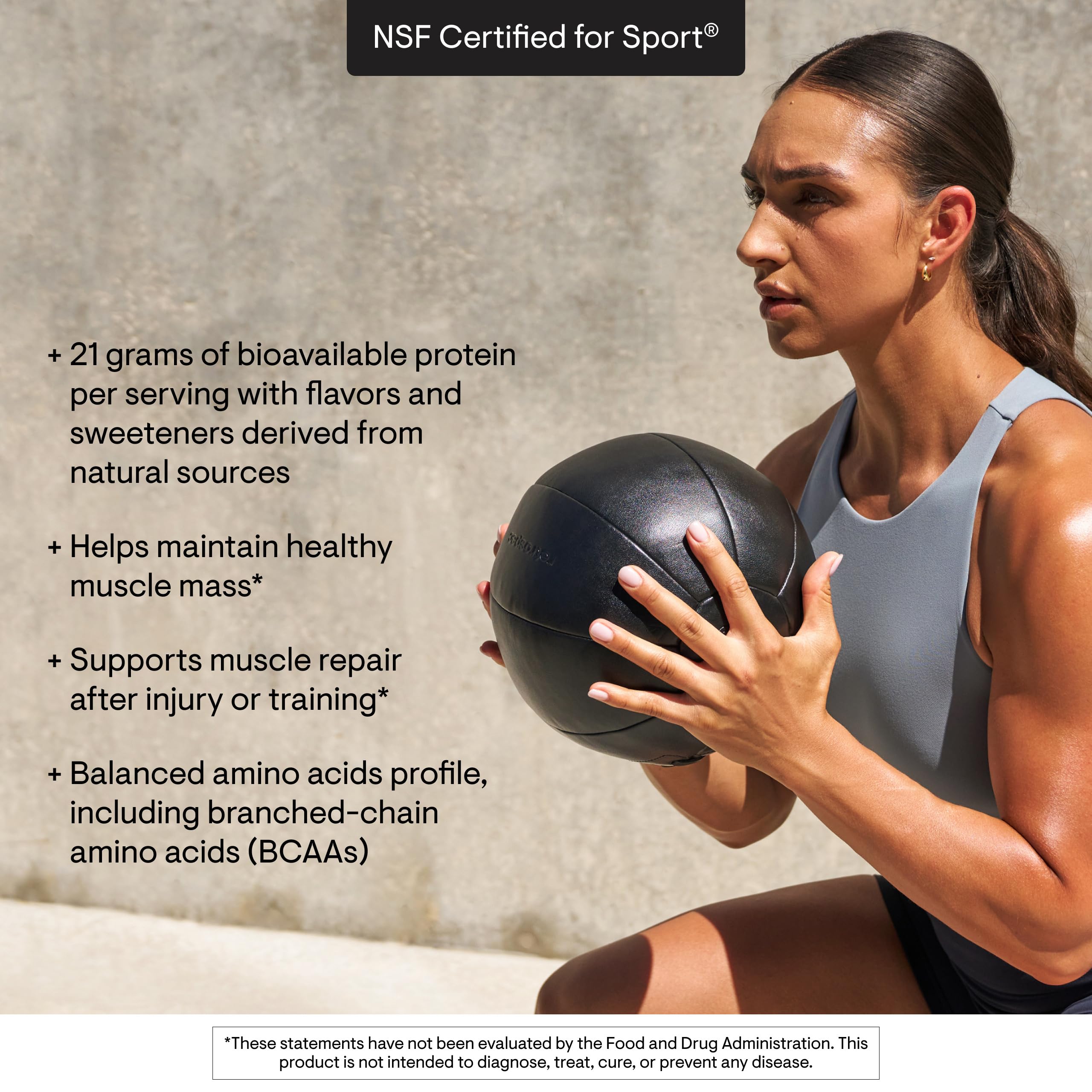 THORNE Whey Protein Isolate vanilla digestive enzymes close-up highlights digestion support