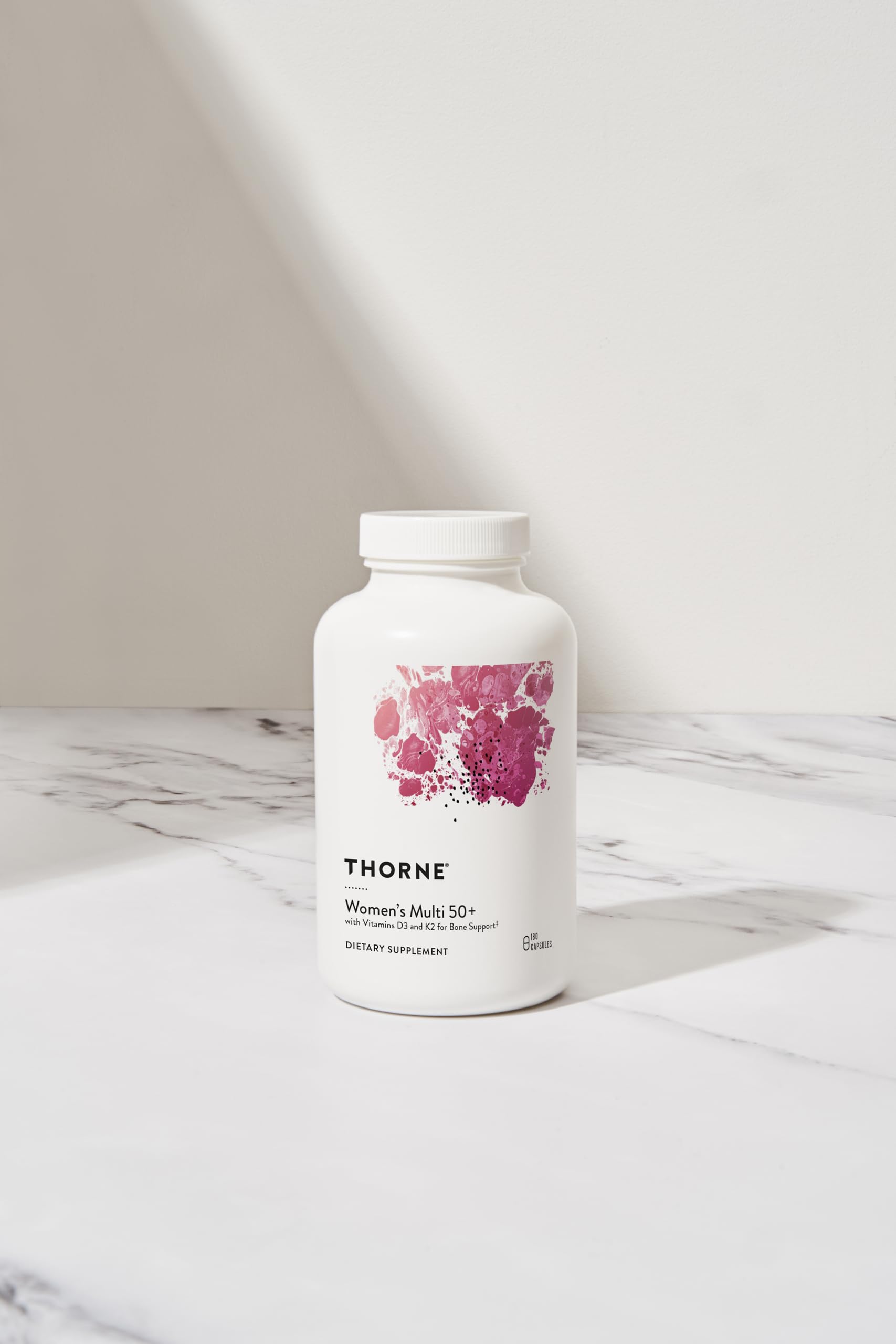 Thorne 50+ capsules compatible with meals for absorption