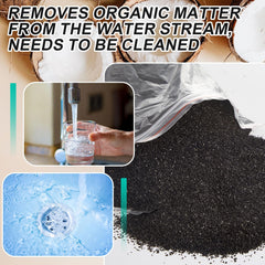 Threlaco coconut shell charcoal enhances adsorption in filters