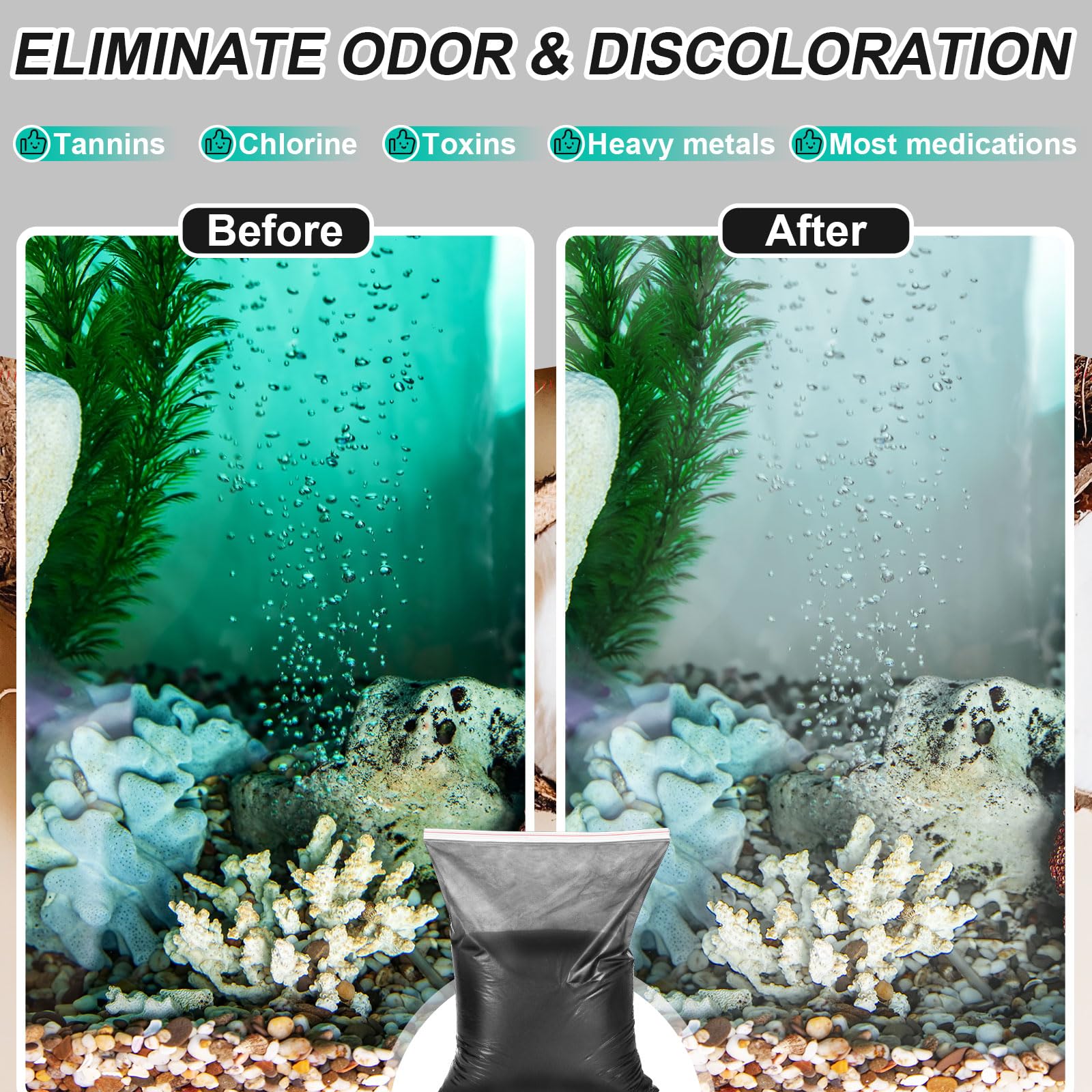 Threlaco granular activated carbon 12x40 mesh improves filtration efficiency
