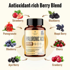 ThrivyThystle berry blend ingredients image shows antioxidant-rich fruits for vitality.