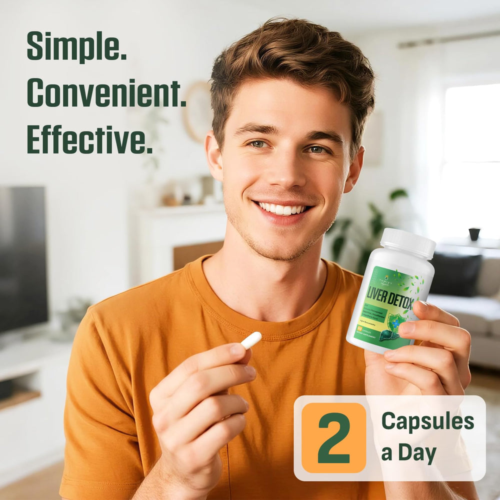 ThrivyThystle vegan capsules on a clean kitchen setting.