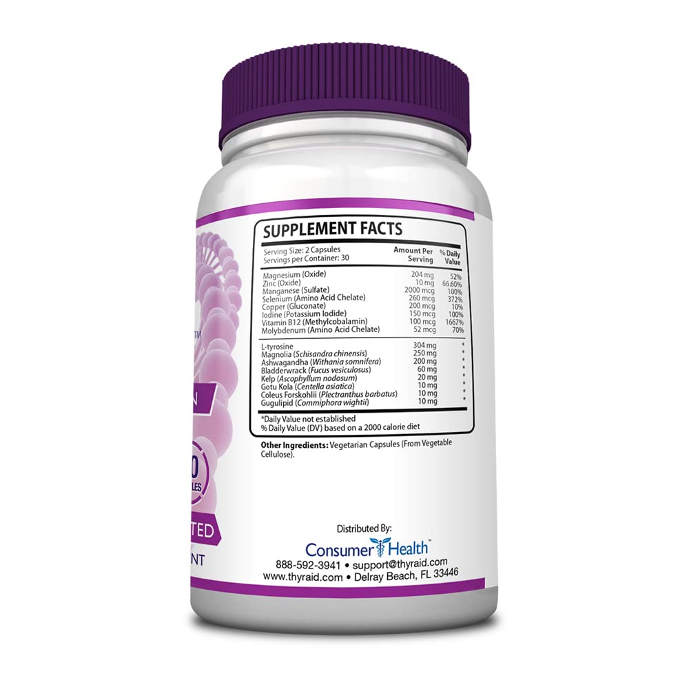 ThryAid ingredients list highlights selenium, ashwagandha, and zinc for antioxidant support.