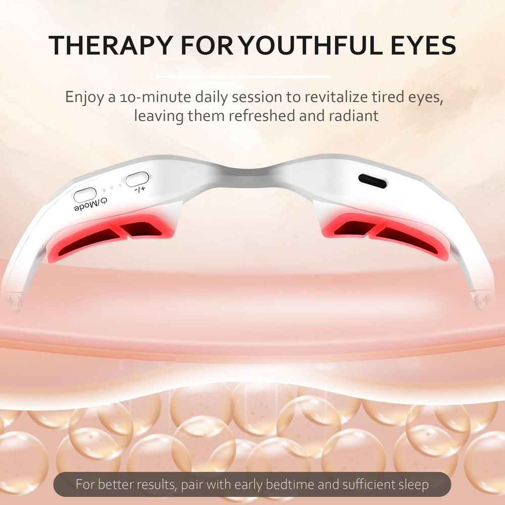 Thryve Under Eye Red Light Therapy packaging and user guide