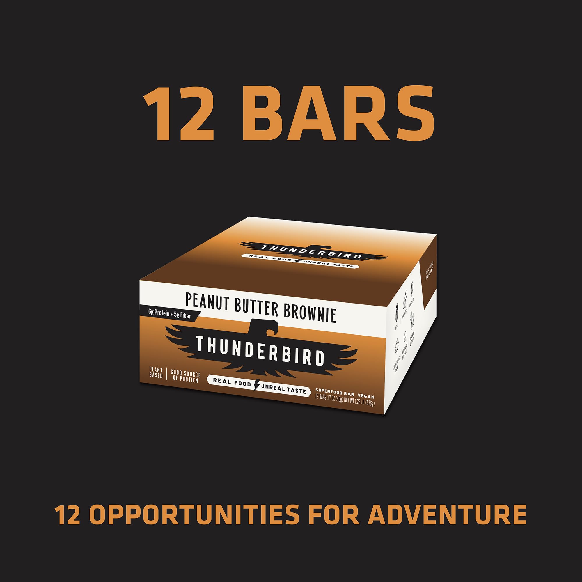 Thunderbird Bars gluten-free ingredients close-up for clean energy.