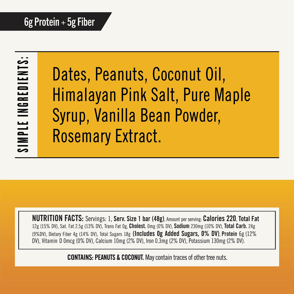 Thunderbird Bars gluten-free ingredients label highlights safe snacking for gluten-sensitive eaters.