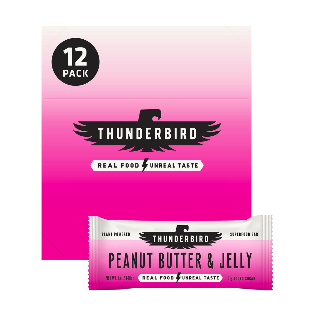 Thunderbird Bars gluten-free certification label supports dietary preferences.