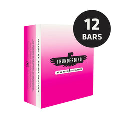 Thunderbird Bars vegan non-GMO icon signals clean-label snack.