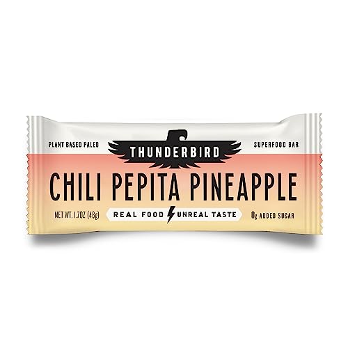 Thunderbird Energetica Pineapple Pepita Chili Bar pack ready for on-the-go energy
