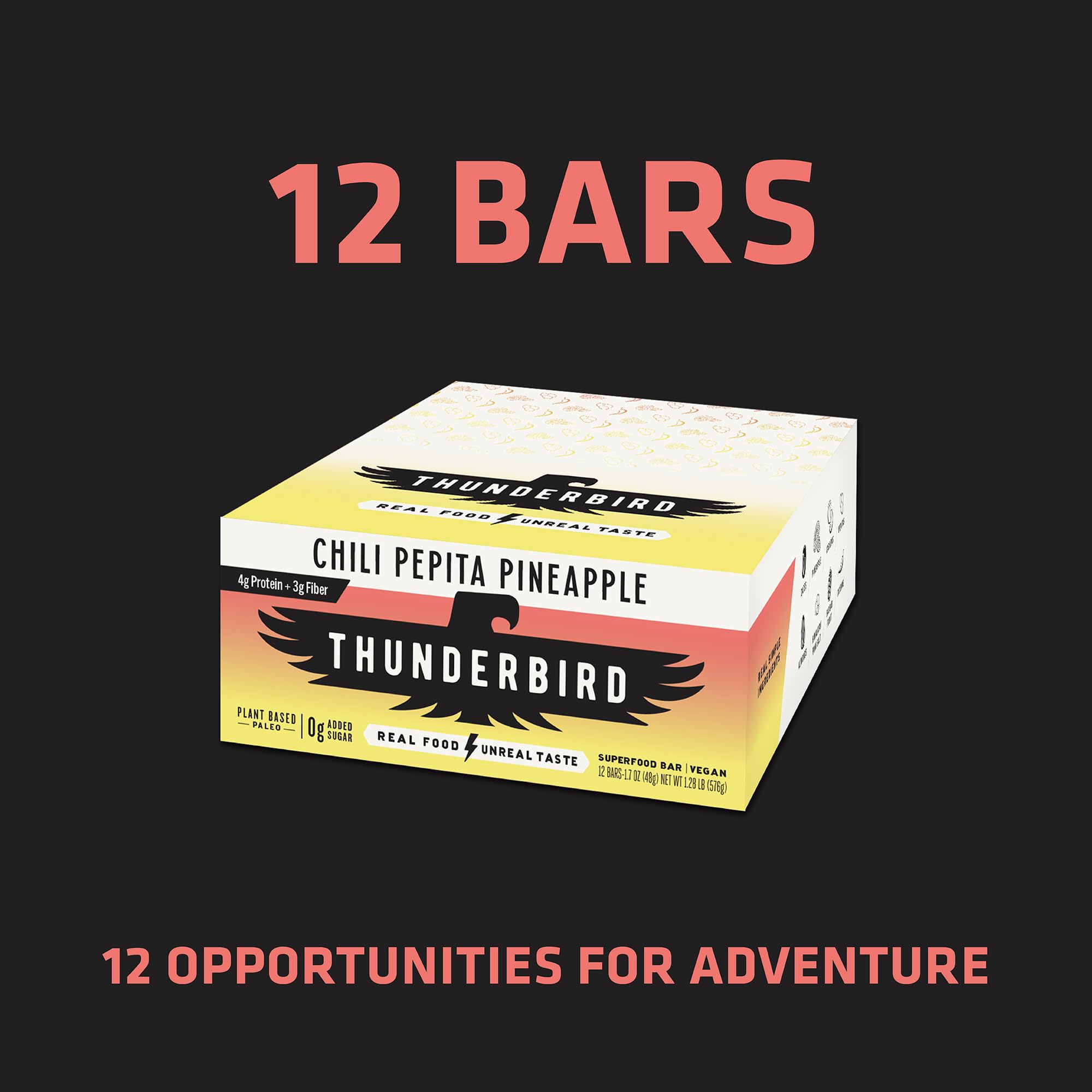 Bar beside coffee, Thunderbird Energetica complements morning routine