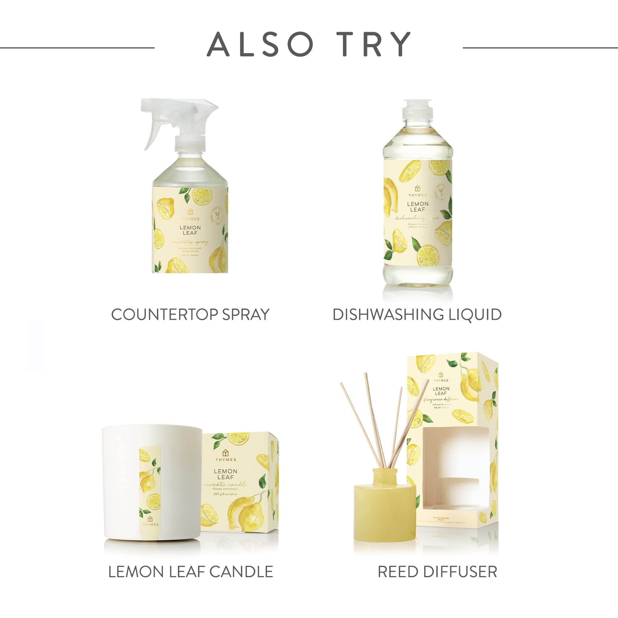 Thymes Lemon Leaf spray ideal for kitchen or bathroom refresh