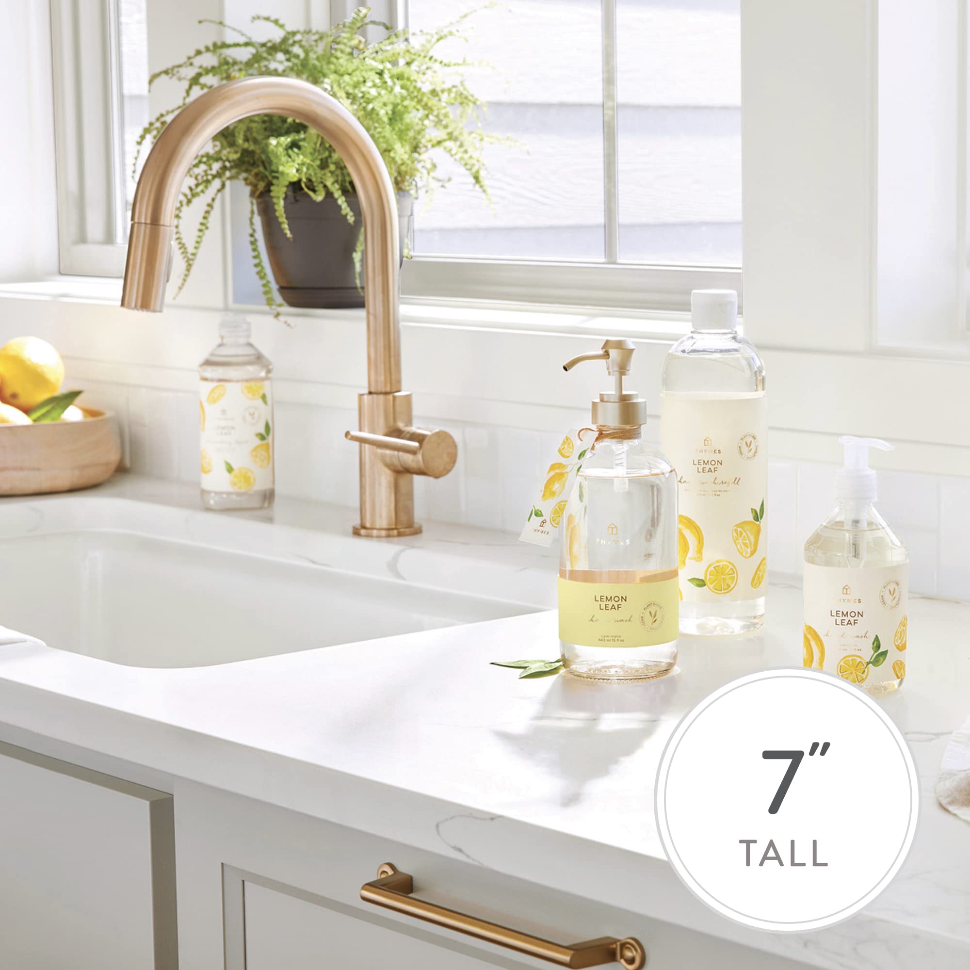 Thymes Fragrance Mist Lemon Leaf packaging highlighting premium home scent