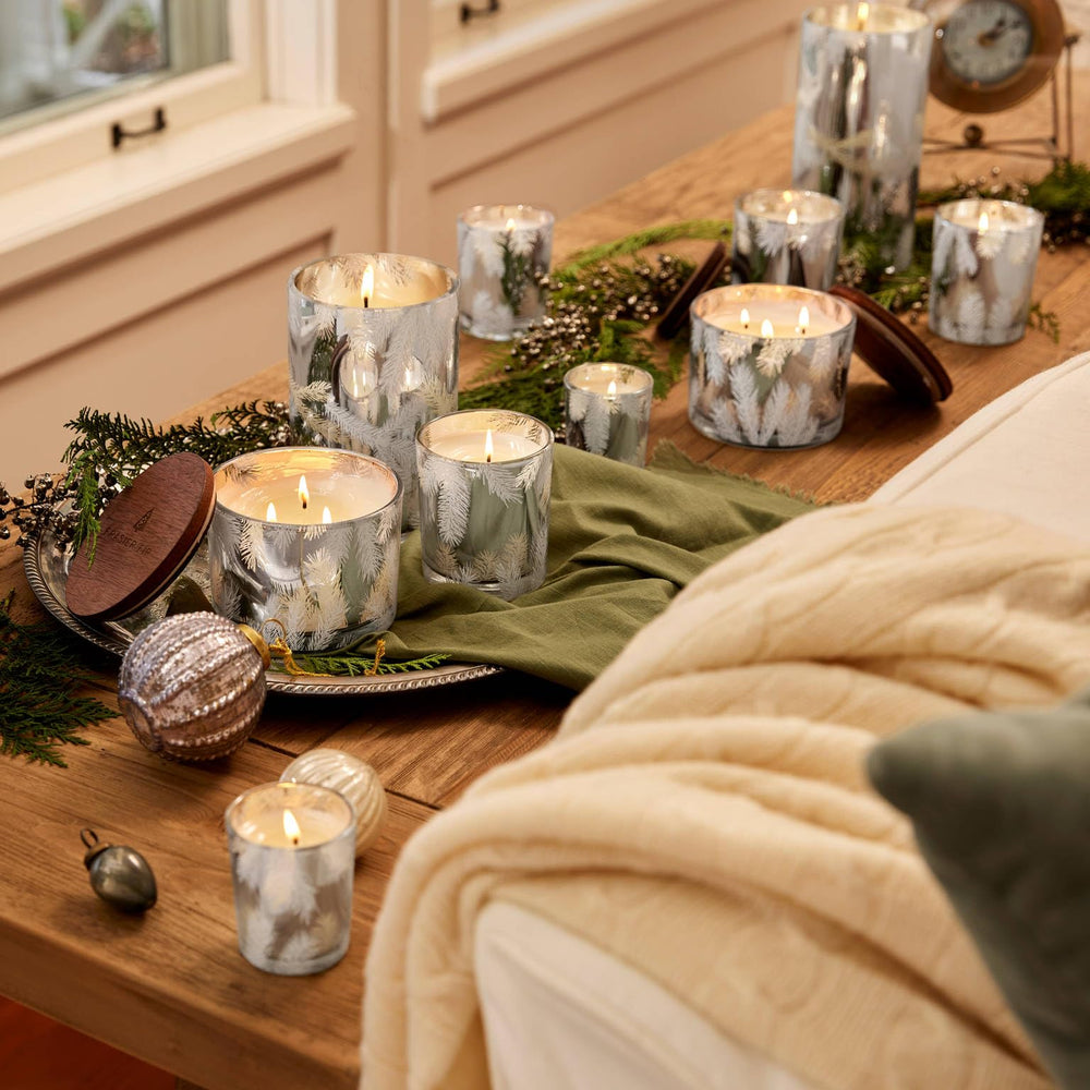 Thymes Frasier Fir 20 oz candle offers generous fragrance for larger rooms