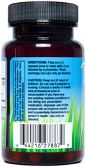 Thyrogard bottle back label with ingredients and usage details