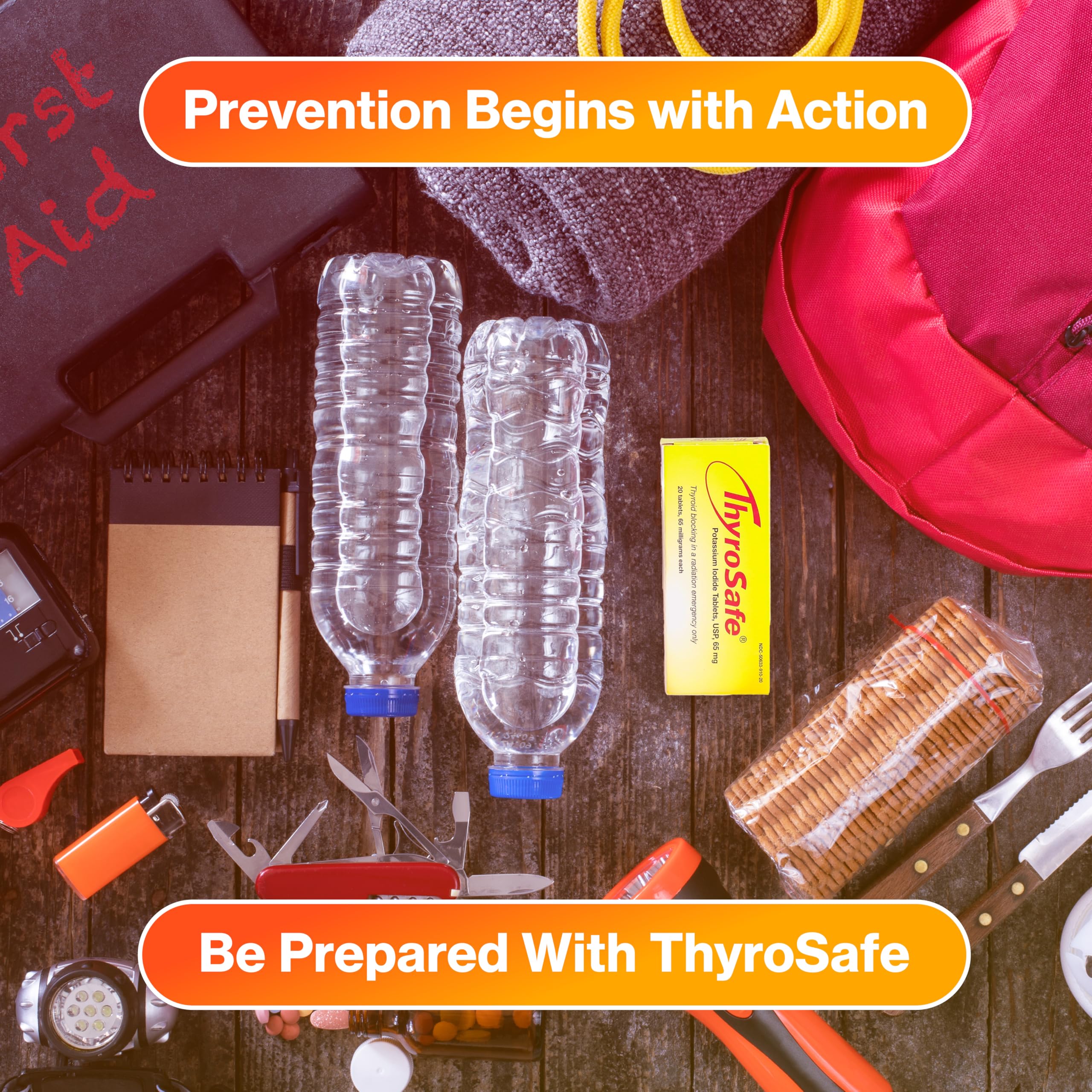 THYROSAFE packaging shows expiration date October 2034 for storage planning.