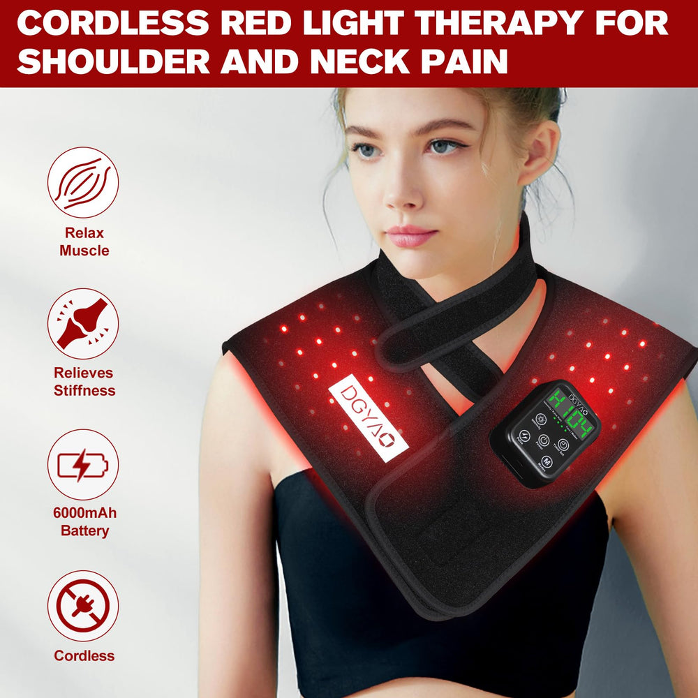 TIAXU near infrared light pad highlighting 850nm LEDs for deeper warmth