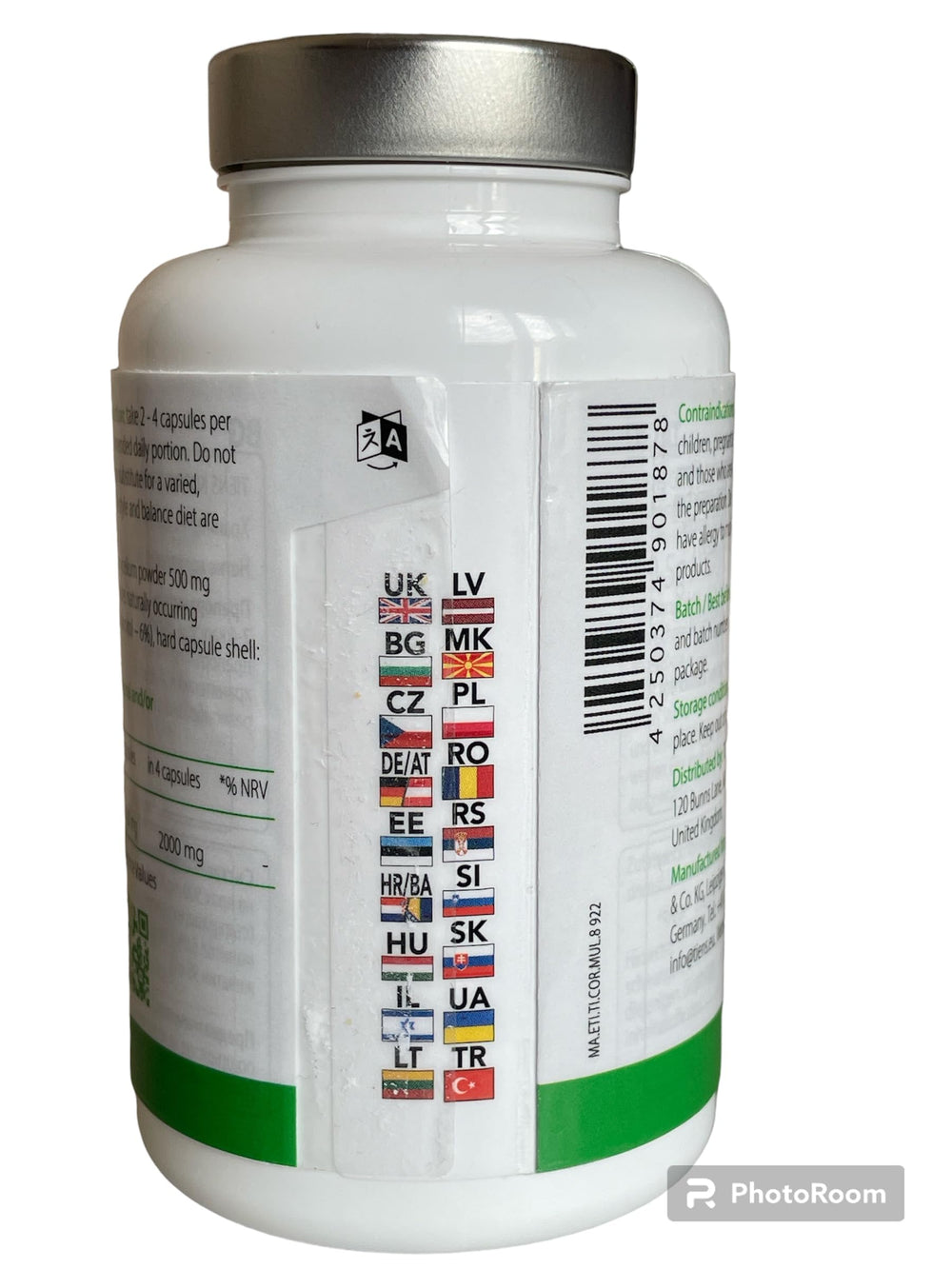 Tiens Cordyceps 100 Capsules clear jar reveals uniform capsules for easy daily use.