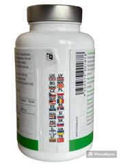 Tiens Cordyceps 100 Capsules clear jar reveals uniform capsules for easy daily use.