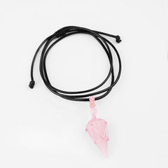 TIKCAUZ Natural rose quartz gemstone with unique color variation
