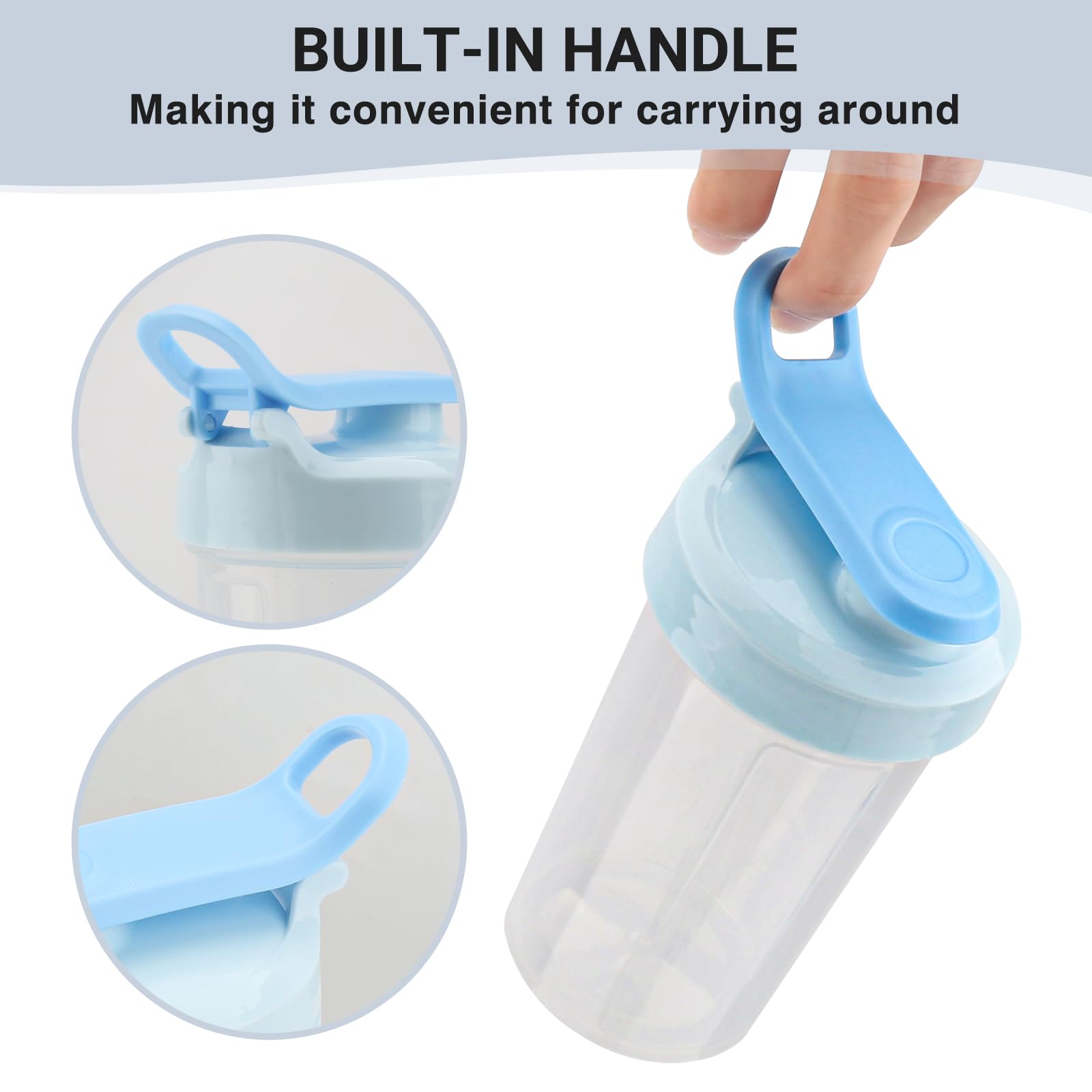 Tilcore 12 oz bottle is dishwasher-safe for quick cleaning.