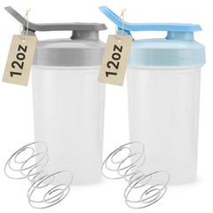 Tilcore protein shaker 12 oz front view showing compact, travel-ready design for gym days.